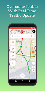 GPS Navigation Route tracker