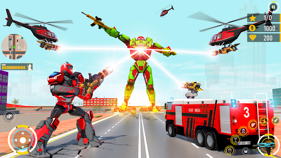 Fire Fighter Robot Truck 1.24 screenshots 6