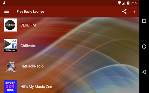 Free Radio Lounge - Relaxing, Screenshot
