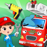 Tayo Fire Truck Repair Game - Frank Repair icon