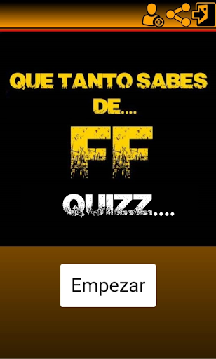 Android application QUIZZ FF - PREGUNTAS Y RESPUES screenshort