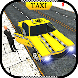 City Taxi Driver Crazy Rush 3D icon