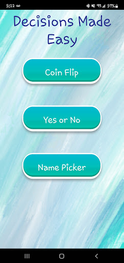 Android application Decisions Made Easy! screenshort