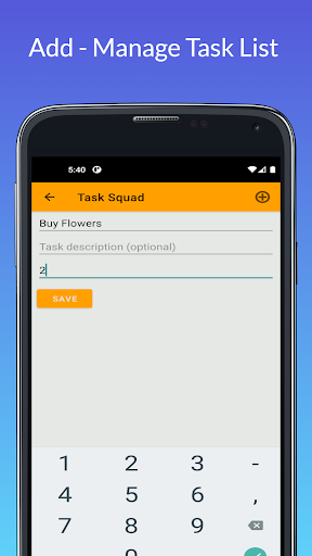 Task Squad Screen 2