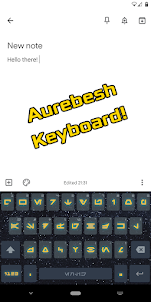 Aurebesh Keyboard