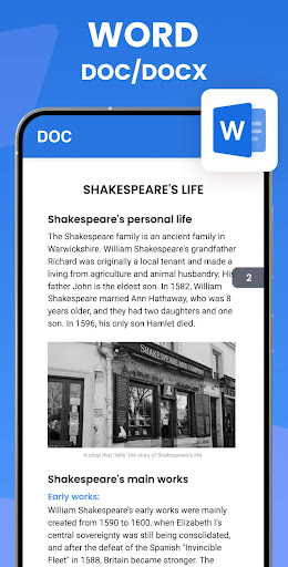 Lecteur de documents: PDF, DOC Screenshot 3