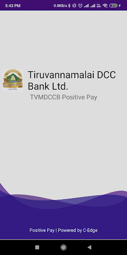 Android application TVMDCCB Positive Pay screenshort