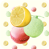 Lemon Melon Macaron icon