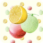 Lemon Melon Macaron