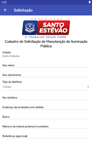 Santo Estêvão Iluminação Públi Screen 3