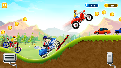 Bike Hill Racing Game For kids 1.1 screenshots 1