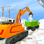 Cover Image of Скачать Большой симулятор снежного экскаватора  APK
