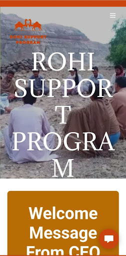 Rohi Support Program Screen 2