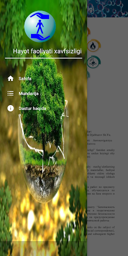 Android application Hayot faoliyati xavfsizligi screenshort
