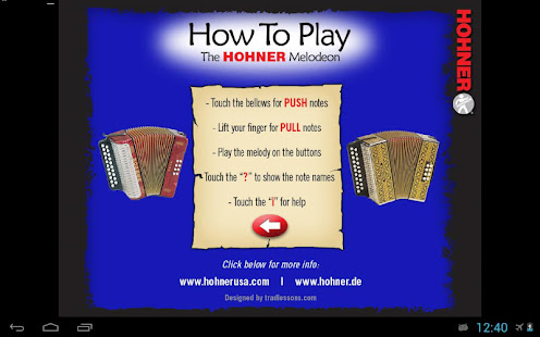 Hohner G/C Button Accordion