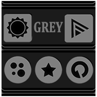 Grey and Black Icon Pack apk