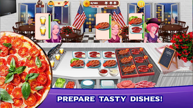 #1. Cooking Tycoon - Cook Restaurant Food Games Chef (Android) By: Casual Games Empire