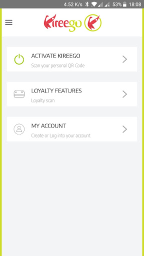 Android application MYBenef by Kireego screenshort