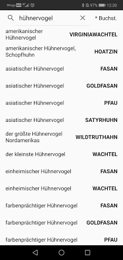 Kreuzworträtsel-Lexikon Offlin Screen 2