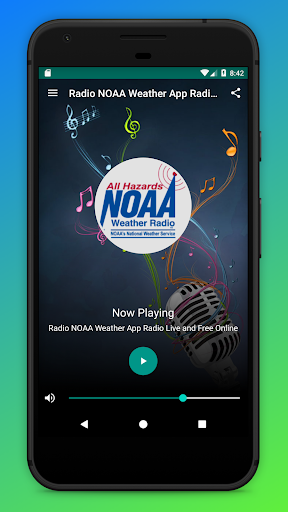 Android application NOAA Weather Radio App Online screenshort