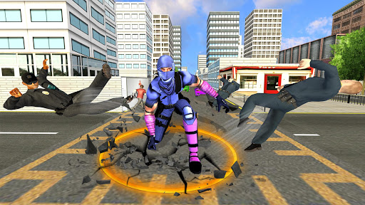 Flying Ninja Hero Crime Chase Screen 2