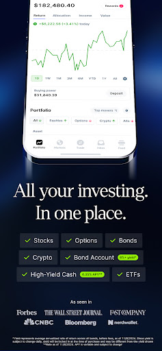 Screenshot of Public – Stocks and Options