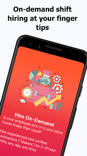Android application DeliveryTasker screenshort