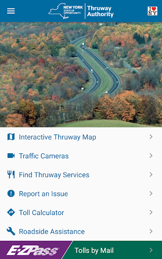 Android application NYS Thruway Authority screenshort