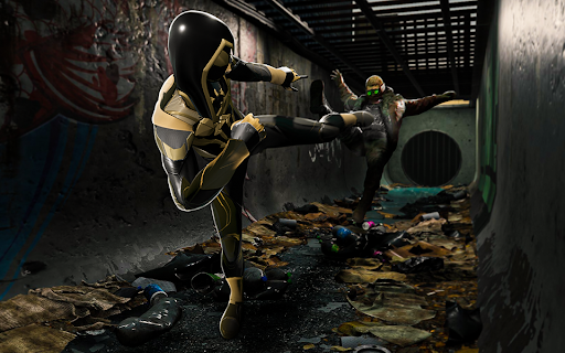 Spider Hero Rope Fighting war Screen 2