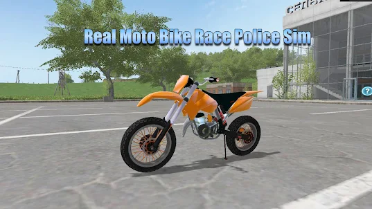 Real Moto Bike Race Police Sim
