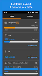 Traffic Monitor & 4G/5G Speed Screenshot