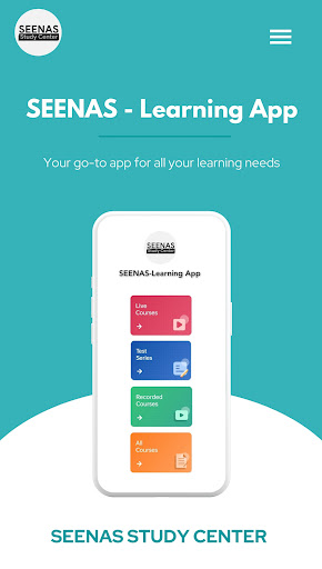 Android application SEENAS - Learning App screenshort
