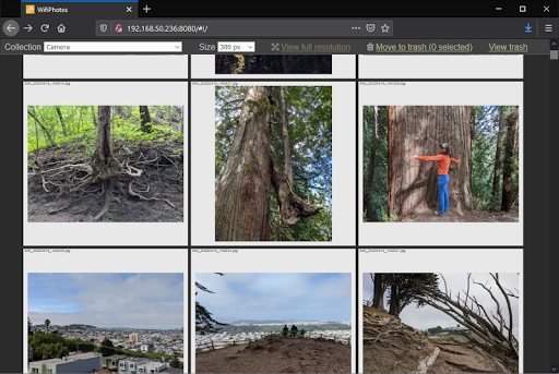 WifiPhotos Screen 2
