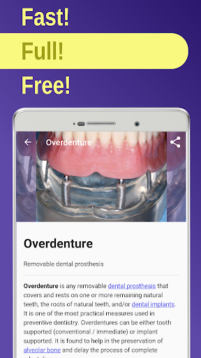 Android application Dentistry: orthodontic&surgery screenshort