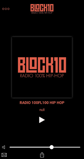 Android application Block10 Radio screenshort