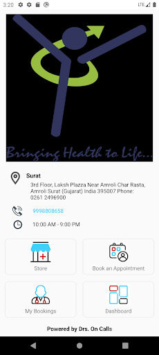 Android application Yogi Multispecialty Hospital screenshort
