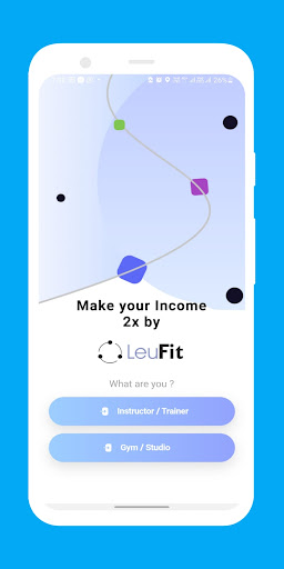 Android application LeuFit Partner screenshort
