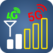 Chart signals & Network speed test 3g 4g 5g Wi-Fi