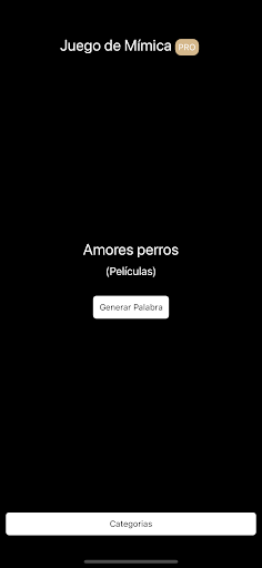 Juego de Mímica PRO Screen 3