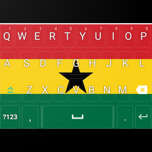 Ghana flag  KeyBoard  Icon