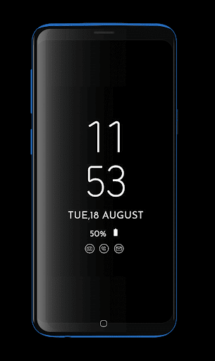 Always on Display Digital Cloc Screen 2