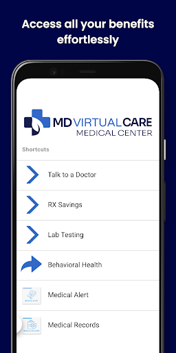 Android application MD Care screenshort