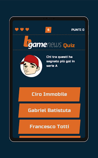 Android application Bgame Quiz screenshort