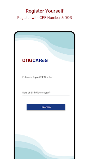 Android application ONGCAReS screenshort