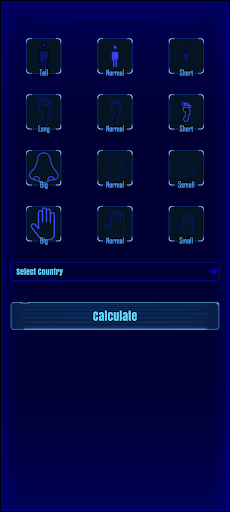 Android application Size Matters screenshort