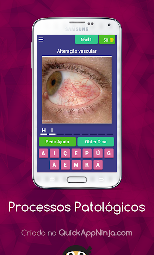 Android application Processos Patológicos screenshort