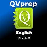 QVprep English Grade 5 five icon