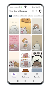 Cute Bear Wallpaper 4K