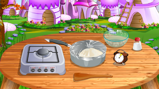 girls games cooking cakes