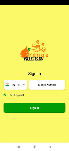 Orange Rider Screen 2